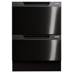 Fisher & Paykel DD60DCHX7 Built-in Double DishDrawer Dishwasher, Stainless Steel
